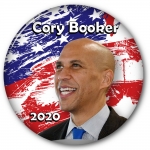 Cory Booker 2020 campaign button